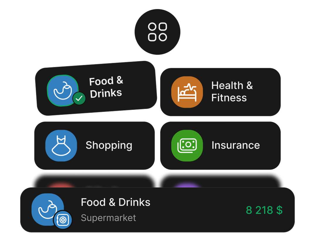 Transactions – income and expenses